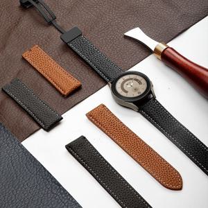 갤럭시 워치5 프로 워치4 호환 D버클 스트랩 마그네틱 가죽 시계줄