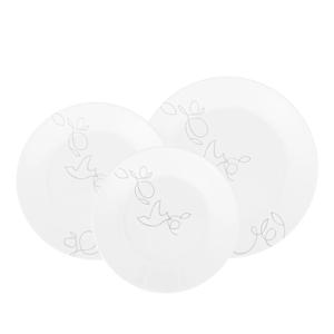 모닝브리즈 원형 접시 3P 세트(소1+중1+대1)