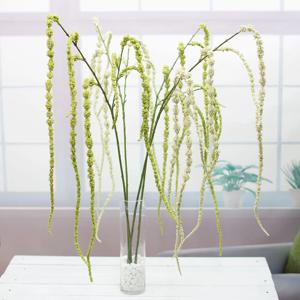 아마란투스 줄 맨드라미 가지 150cm 실크플라워 조화 꽃 장식