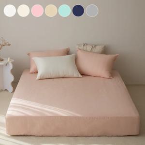 말랑몰랑 호텔식 순면 양면 향균 매트리스 커버 7colors, 2size