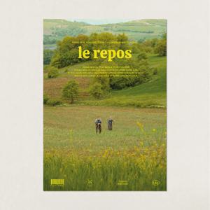 le repos 온전한휴식 노부부 감성 초원 두꺼비집가리개 인테리어 포스터 8종