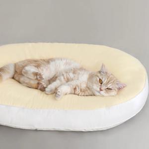 강아지 고양이 기절 댕냥 도넛 쿠션/방석 2colors