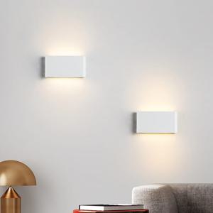 LED 모던투 2등 벽등 실내 8W (4color)