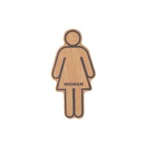 여자 화장실 우드 표지판 안내판 도어 사인 안내 팻말 표찰 문패 표시 간편 부착 표찰 가게