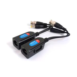 1채널 500만화소 CCTV카메라 영상+전원 송수신기 UTP 발룬 NEXT-4302HDVP