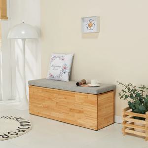 참죽 원목 정리함 수납 벤치 공간박스