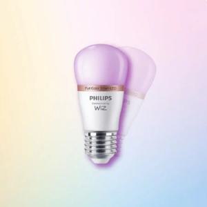 필립스 위즈 RGB 컬러 미니벌브 4.9W WiFi 스마트조명