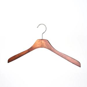 W3 남성용 레드우드 와이드 원목상의옷걸이 (5개 묶음)