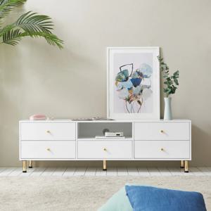 골든 오디오장식장 거실 tv받침대 티비다이 1600 2단 오픈형