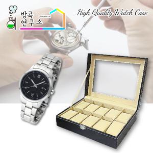 PU 손목 시계 보관함 거치대 케이스 와치와인더 2 5 10구