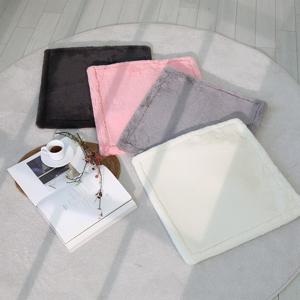 윈터 극세사 소프트 사각 쇼파 자동차 의자 방석 4colors