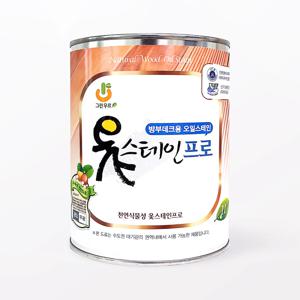 옻스테인 프로 - 1L~4L 대용옻칠 (목공, 방부목, 데크용 묽은액상)