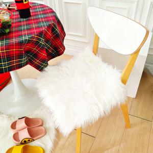 인조 양모 양털 겨울 인테리어 퍼 털 방석 DD043