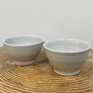 핸드메이드 도자기 하얀 조약돌 느낌 전통 녹차잔 찻잔 다기잔