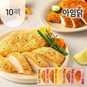 크리스피 바삭 닭가슴살 5종 90g 10팩