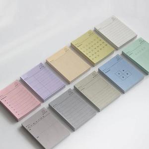 디자인 떡메모지 메모패드 10type 데일리 떡메