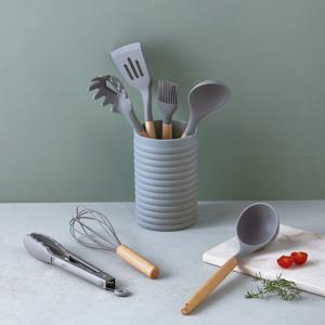 실리콘 우드 키친툴 8종 세트 / 조리도구