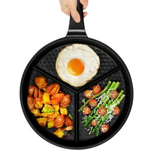 국내생산 3칸 나눔 프라이팬 28cm