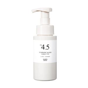 해피바스 PH4.5 약산성 여성청결제 250g 1입(쑥,로즈 버블타입)