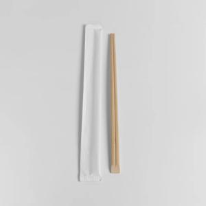 일회용 배달 캠핑 용품 종이 대나무 젓가락 24cm 400개