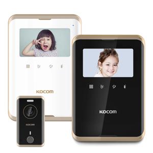비디오폰 엣지디자인 KCV-R431E 인터폰 (초인종 포함)