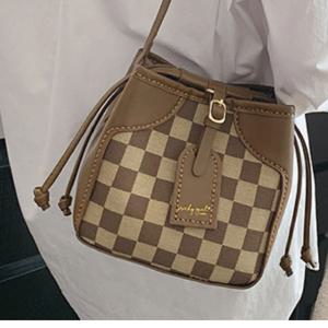 다미에 버킷백 가죽 공예키트 diy 가방만들기 집콕취미