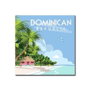 3+1 DIY 명화그리기 시티 25x25cm B40_Dominican Republic
