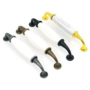 링마벨 세라믹 심플라인 가구 손잡이 (4색) P128