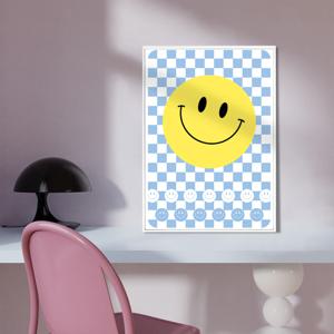 나의 컬러 큐레이션, 인테리어 포스터 액자 / 32 Smiley blue /