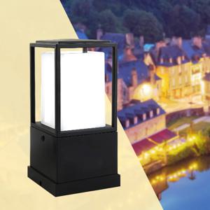 사각 문주등 정원등 야외 닌긴 펜스 인테리어 장식 조명 전기 카페등 8001 데크형