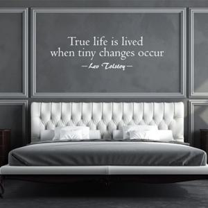 레드톨스토이 명언 레터링 데코 스티커