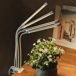 LED 바형 식물 등 전구 생장등 성장 조명 재배등 화이트 4구