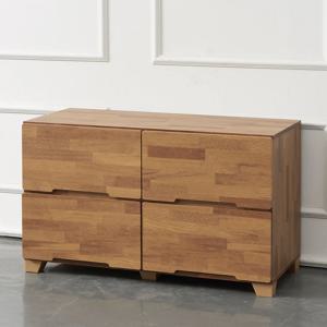 로지B 2단 와이드 수납 서랍장 1000 MR22356