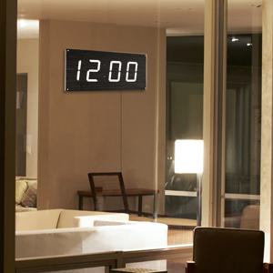 국산 FM수신 빅타임 고휘도 대형 교회 체육관LED 전자 벽시계 73cm 2colors