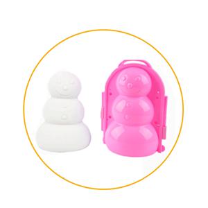 1+1 눈오리 눈사람 틀 집게 스노우 볼 메이커 눈뭉치제조기 (7. 3단눈사람)