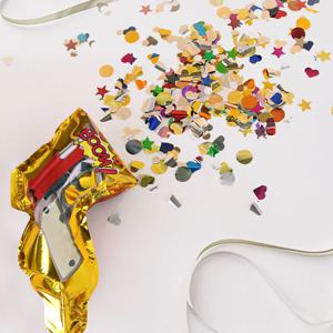 팡팡 터뜨리는 축하 꽃가루총 컨페티 폭죽