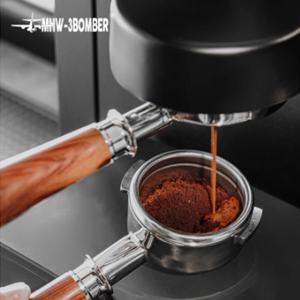 누오바 시모넬리 포터필터 바텀리스 포타필터 로즈우드 MHW-3BOMBER