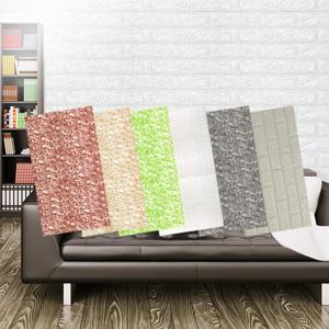 접착식 단열 폼블럭 파벽돌 포인트 시트지 100x45 cm 12pcs