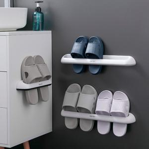 현관 욕실 벽걸이 라운드 슬리퍼 거치대 2size 2colors