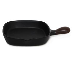 산토 직화 오븐 사각 손잡이팬 대 (브라운)