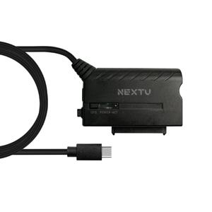 NEXT-338TC USB-C to 2.5 3.5 SATA 케이블 일체형 어댑터