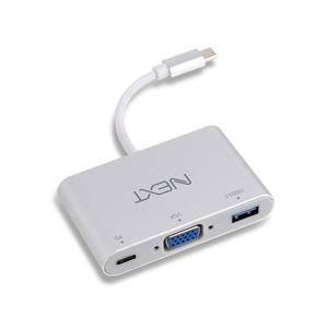 NEXT-412TCV 3in1 C타입 RGB USB3.0 PD 변환 컨버터 젠더