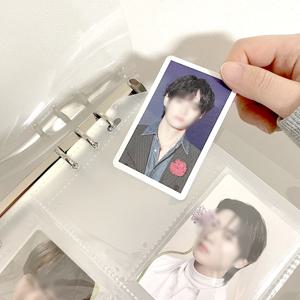 A5 6공 바인더 포토카드 앨범 보관 속지 10매