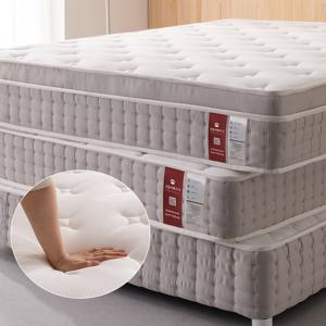포근해서 꿀잠 자는 미디엄소프트 21cm 에센셜 독립 호텔 매트리스 (S/SS/D/Q/K)