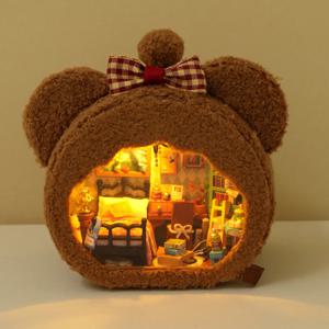DIY미니어처 몽글하우스 - 곰돌이