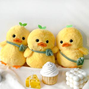 귀여운 새싹 노란 병아리 애착 선물용 봉제 인형
