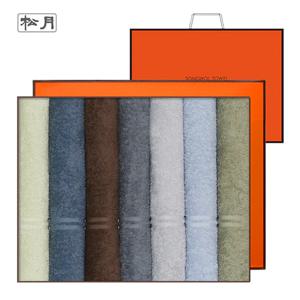 데일리 호텔수건 데이라인 7매 선물세트+쇼핑백 기념수건 답례품 랜덤발송