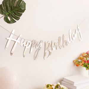 해피버스데이 가랜드 Happy Birthday 홈 파티 풍선 생일 파티 백일상 용품 소품