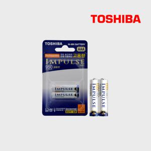 임펄스 니켈수소 고용량 AAA 충전지 950mAh 2개입