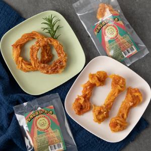 오래오래 터키츄 칠면조 힘줄 100% 강아지 껌 40개입